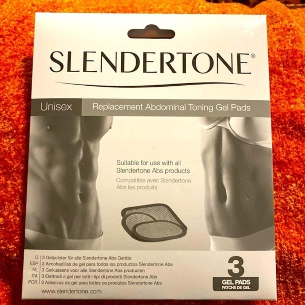 SLENDERTONE Replacement‎ Abdominal Toning Gel Pads Unisex 3 Pads Sealed